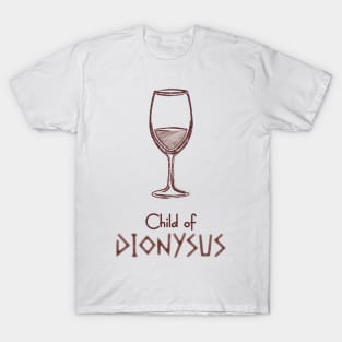 Child of Dionysus – Percy Jackson inspired design T-Shirt